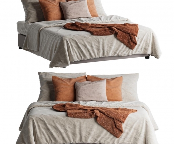 Modern Double Bed-ID:560273898