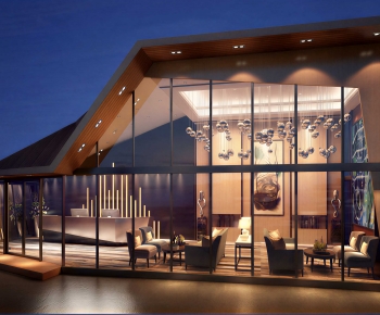Modern Building Appearance-ID:200140956