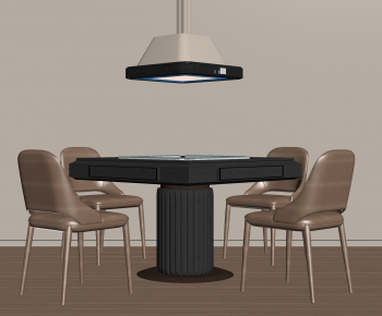 Modern Mahjong Tables And Chairs-ID:600214968
