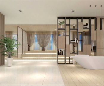 Modern Office Reception Desk-ID:606533054