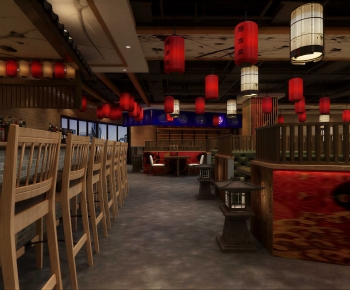 Industrial Style Hot Pot Restaurant-ID:850869892