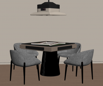 Modern Mahjong Tables And Chairs-ID:565030641