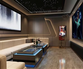 Modern Audiovisual Room-ID:665049081