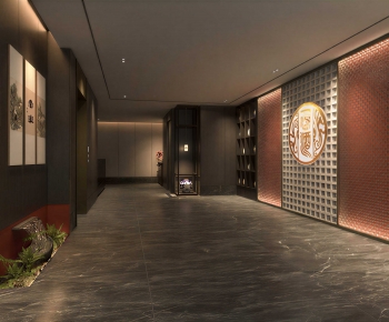 New Chinese Style Exhibition Hall-ID:880191094
