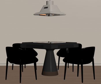 Modern Mahjong Tables And Chairs-ID:195770987