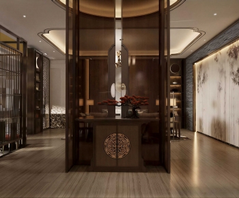 New Chinese Style Hallway-ID:335033897