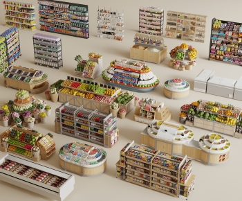 Modern Supermarket Shelf-ID:579407936