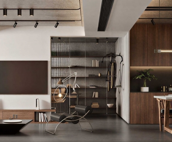 Modern A Living Room-ID:609901011