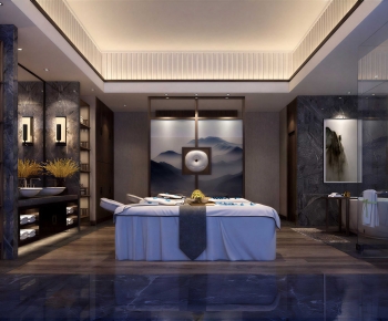 New Chinese Style Beauty/foot Bath Spa/ Bath Center-ID:741229145