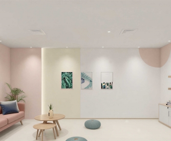 Modern Office Reception Desk-ID:670788054
