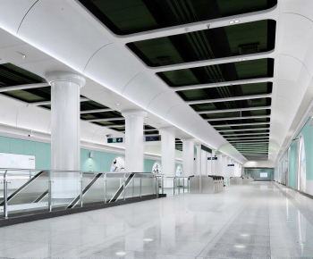 Modern Corridor/elevator Hall-ID:747661119