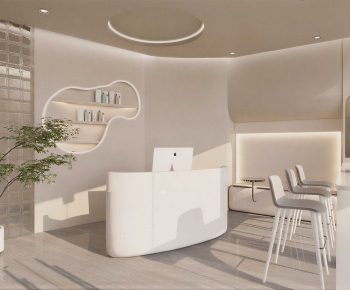 Modern Office Reception Desk-ID:285608051