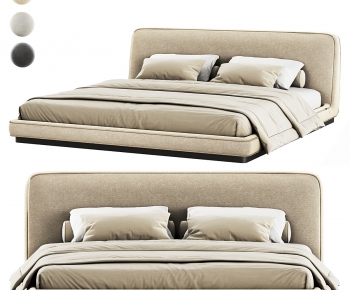 Modern Double Bed-ID:962287902