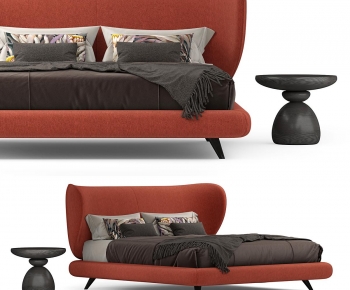 Modern Double Bed-ID:116050969