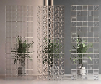 Modern Glass Screen Partition-ID:769104966