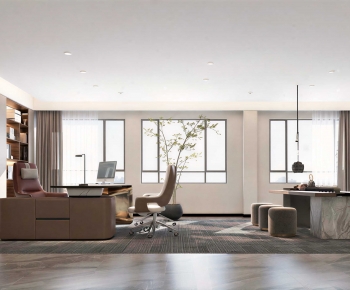 Modern Manager's Office-ID:885247955