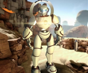 Modern Robot-ID:962461951