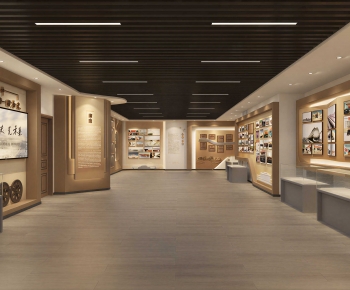 Modern Exhibition Hall-ID:527578127