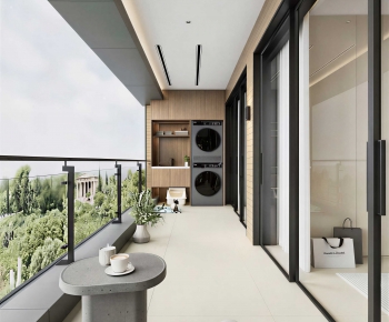 Modern Balcony-ID:538820988