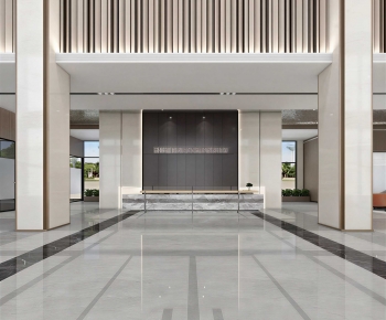 Modern Office Reception Desk-ID:998045924