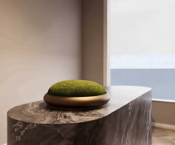 Modern Potted Green Plant-ID:702385902