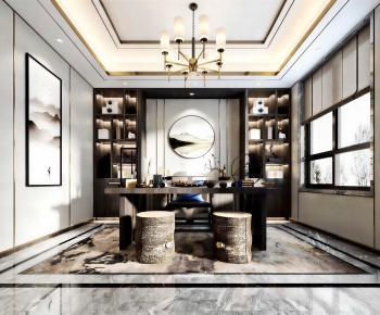 New Chinese Style Study Space-ID:702627901