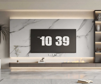 Modern TV Wall-ID:132666112