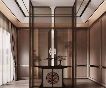 New Chinese Style Hallway-ID:918390991