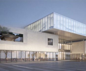 Modern Building Appearance-ID:923257119
