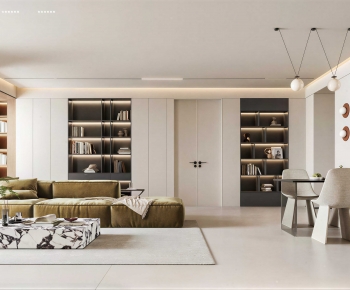 Modern A Living Room-ID:940721041