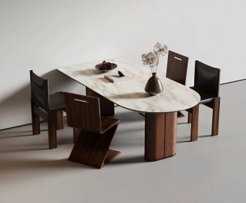 Modern Dining Table And Chairs-ID:250518089