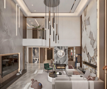 Modern A Living Room-ID:185324912