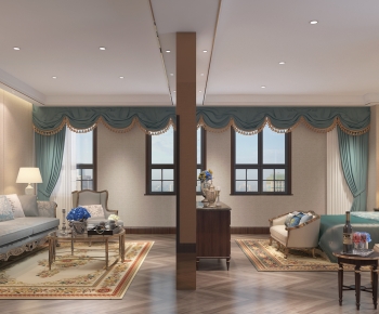 American Style Bedroom-ID:947294958