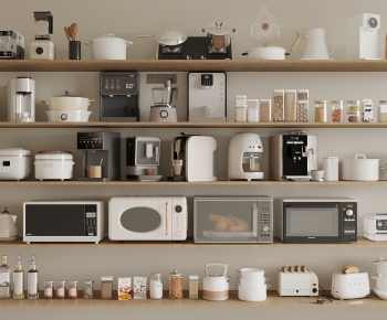 Modern Electric Kitchen Appliances-ID:931066048