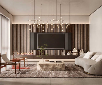 Modern A Living Room-ID:334140066