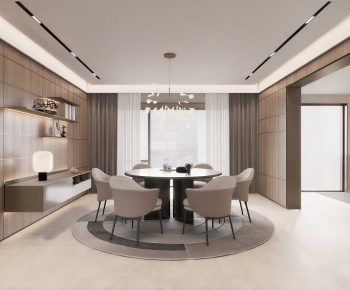 New Chinese Style Dining Room-ID:205585005