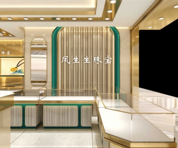 Modern Jewelry Store-ID:389117009