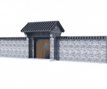 Chinese Style Landscape Wall-ID:282591106
