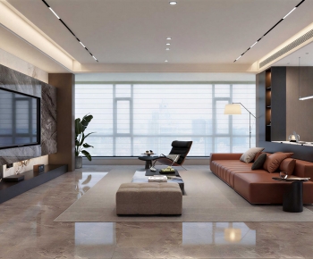 Modern A Living Room-ID:440128096