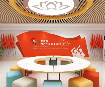 Modern Exhibition Hall-ID:736572988