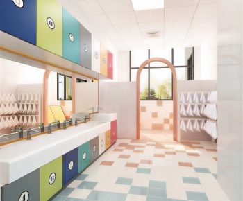Modern Children's Restroom-ID:355437996