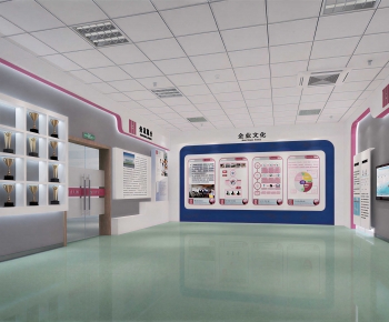 Modern Exhibition Hall-ID:536922932