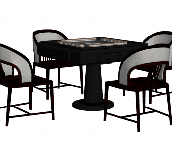 New Chinese Style Mahjong Tables And Chairs-ID:804995066