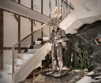 Modern Office Stairwell-ID:949984079