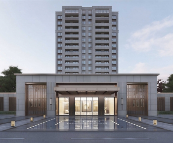 Modern Building Appearance-ID:848148112