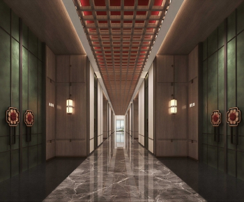 New Chinese Style Corridor-ID:341161977