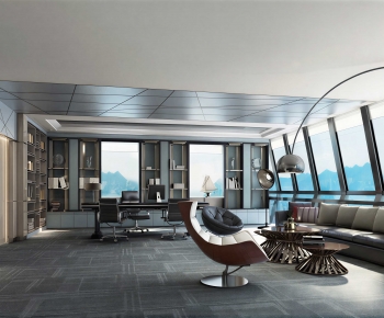 Modern Manager's Office-ID:616522078
