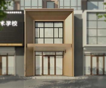 Modern Building Appearance-ID:665112026