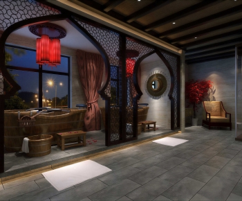 New Chinese Style Beauty/foot Bath Spa/ Bath Center-ID:278320394