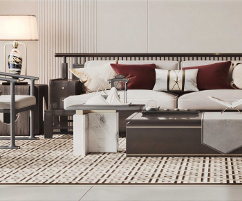 American Style Sofa Combination-ID:490620146